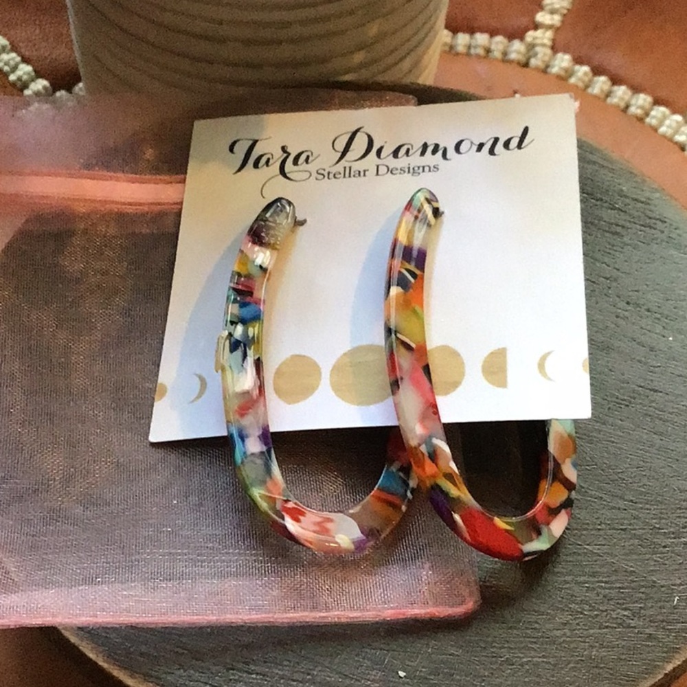 Stellar Designs Hoop Earrings
